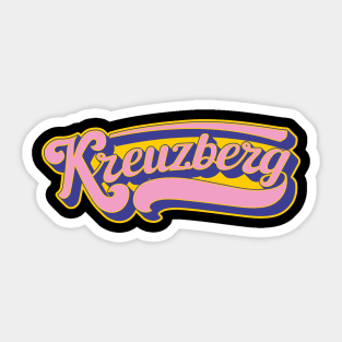 Kreuzberg Beat - Wo der Lifestyle pulsiert Sticker